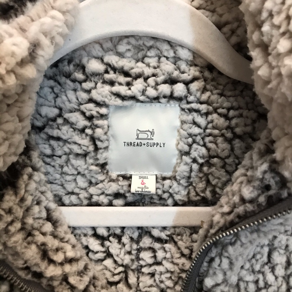 Fluffy vest